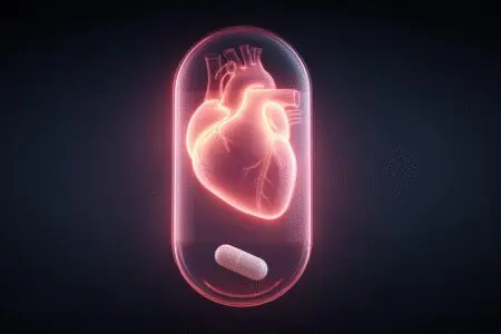 Tableta ki ustvarja zaščitni ščit okoli srca ponazarja kako jemati Aspirin Protect