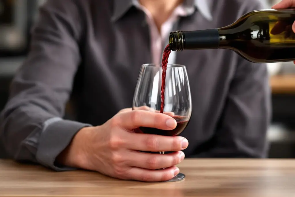 roka ki zavrača ponujen kozarec vina kar je ključno za to kako očistiti zamaščena jetra roka ki zavrača ponujen kozarec vina kar je ključno za to kako očistiti zamaščena jetra