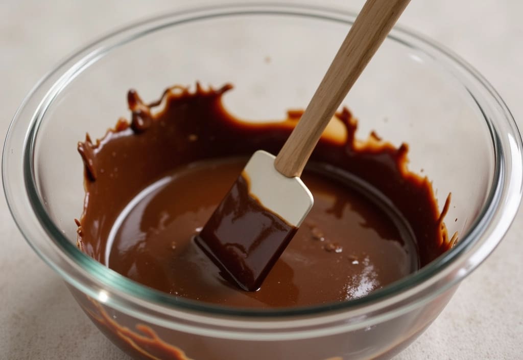 topljenje čokolade v mikrovalovni pečici kar je hiter postopek kako stopiti čokolado