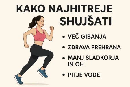 kako najhitreje shujšati