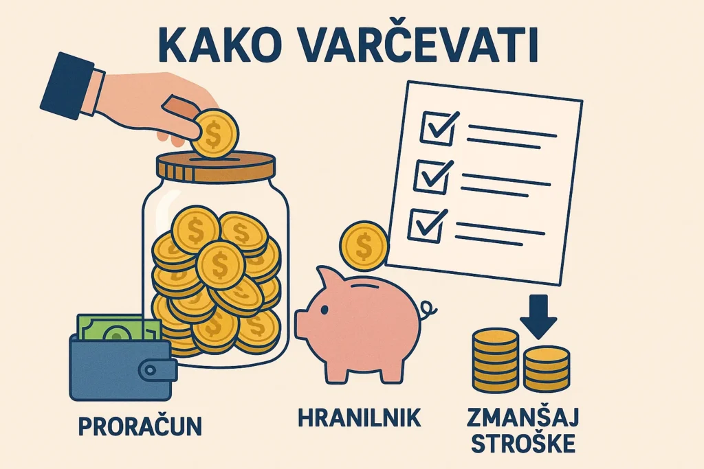 kako varčevati