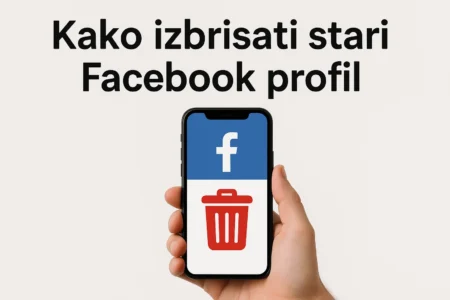 kako izbrisati stari facebook profil