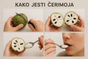 kako jesti čerimojo kako jesti čerimojo