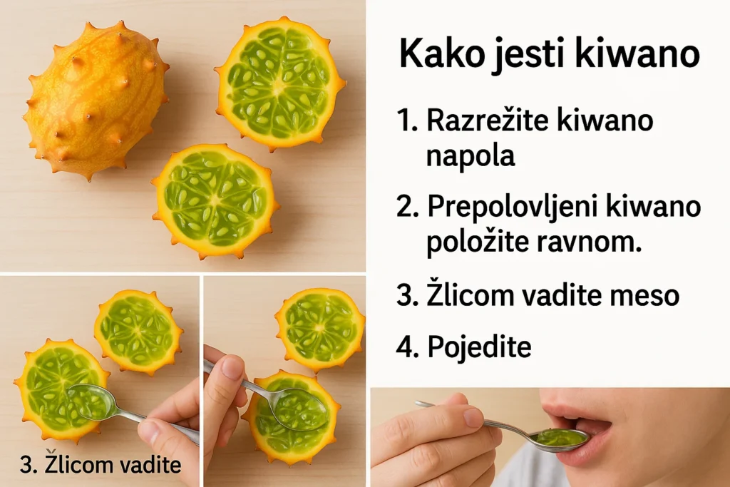 Kako Jesti Kiwano: Spoznajte Eksotični Sadež kako jesti kiwano