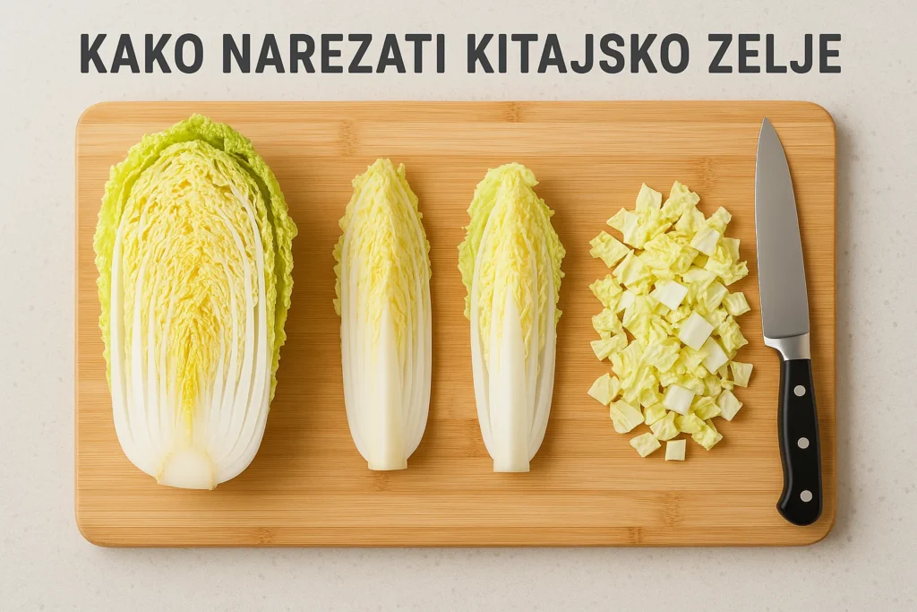 Kako Narezati Kitajsko Zelje – Tehnike Rezanja Za Solate kako narezati kitajsko zelje