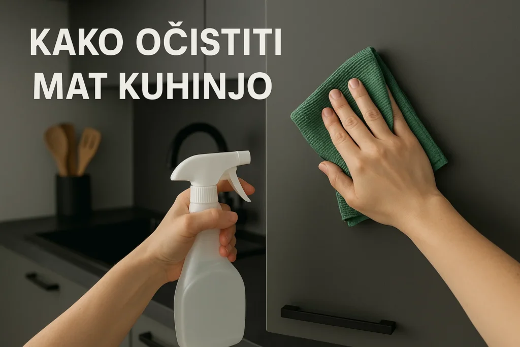 Kako Očistiti Mat Kuhinjo: Vodič za Čiščenje kako ocistiti mat kuhinjo