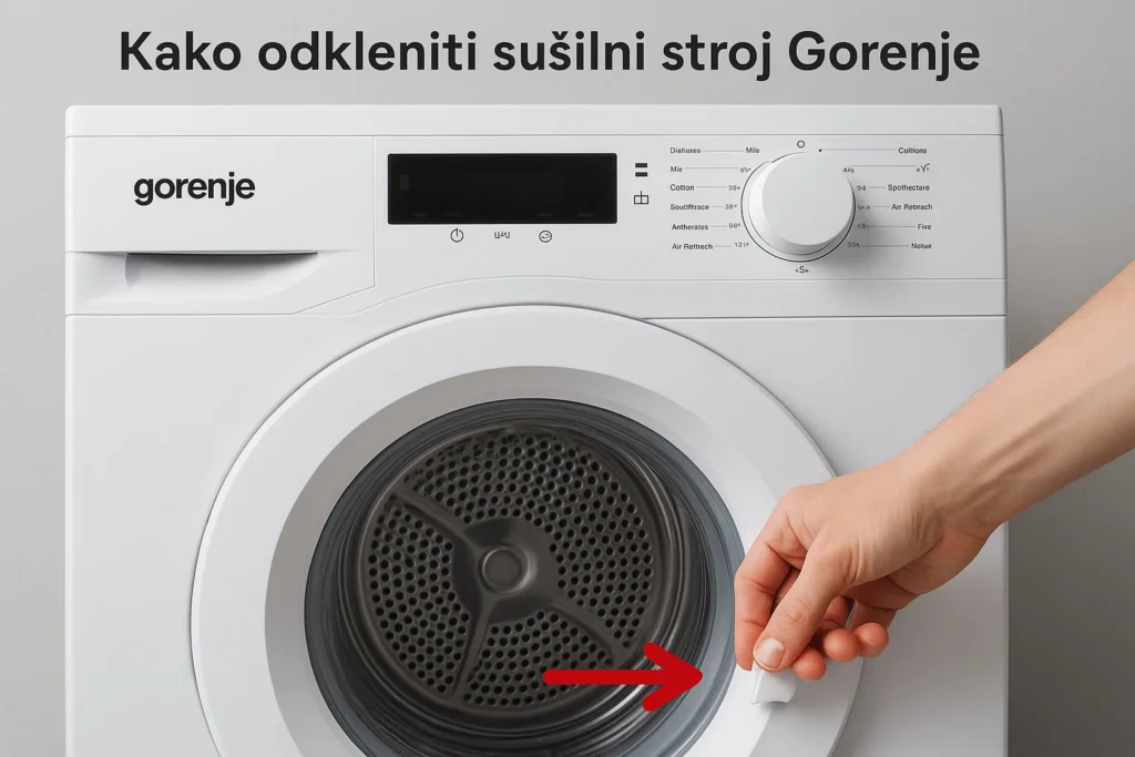 Hitro: Kako Odkleniti Sušilni Stroj Gorenje | Vodič kako odkleniti sušilni stroj gorenje