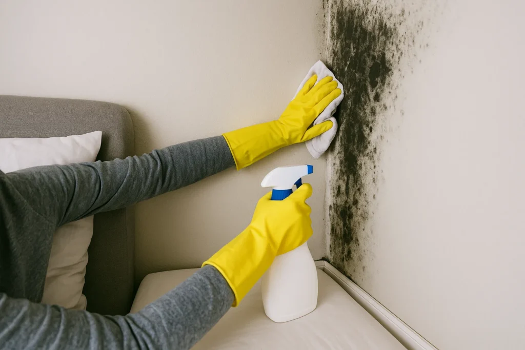 Kako Odstraniti Plesen na Zidu v Spalnici kako odstraniti plesen na zidu v spalnici
