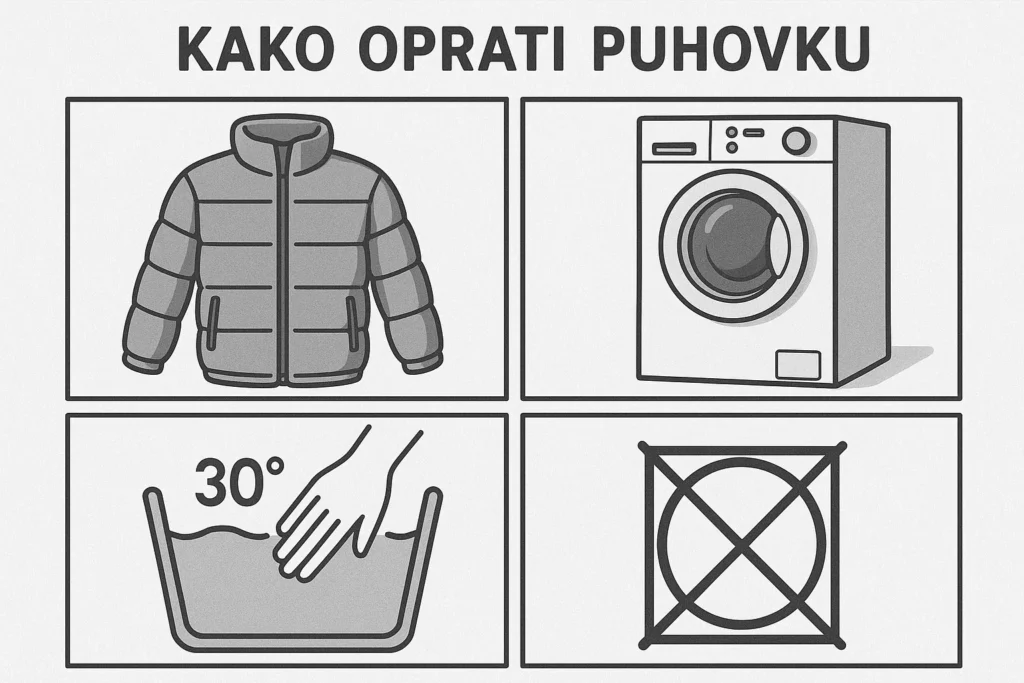 Kako Oprati Puhovko: Pravilno Pranje in Sušenje kako oprati puhovko