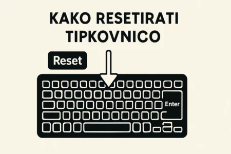 kako resetirati tipkovnico