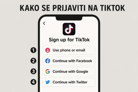 kako se prijaviti na tiktok