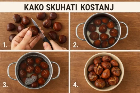 kako skuhati kostanj