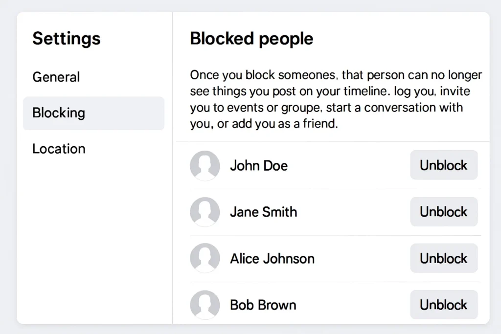Kako videti blokirane osobe na fb: Preverite seznam hitro kako videti blokirane osobe na fb