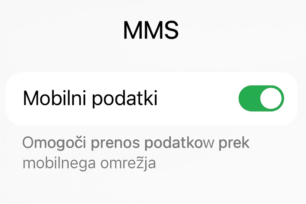 Kako vklopiti MMS: Vodič za Android in iPhone naprave kako vklopiti mms