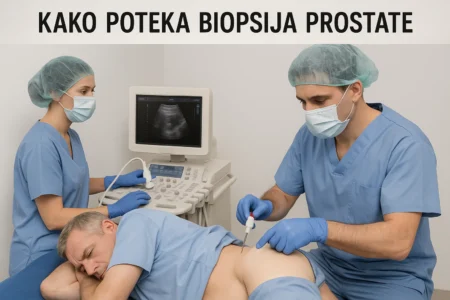 kako poteka biopsija prostate
